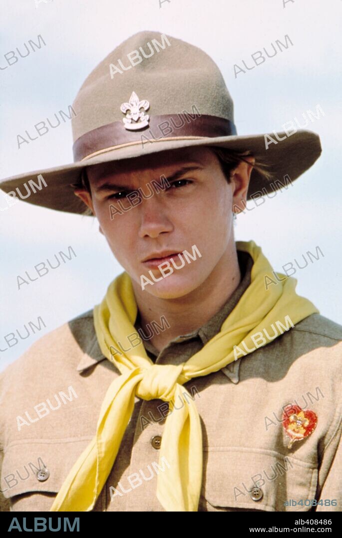 RIVER PHOENIX in INDIANA JONES AND THE LAST CRUSADE, 1989, directed by STEVEN SPIELBERG. Copyright LUCASFILM LTD/PARAMOUNT.