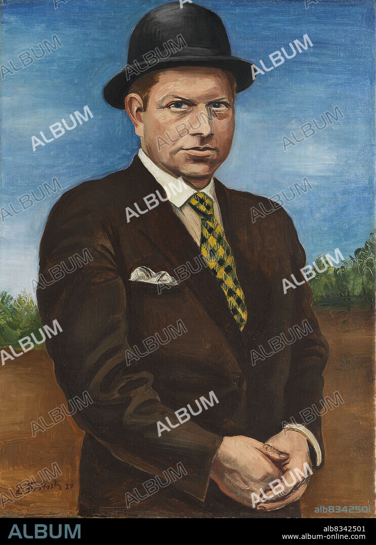 ERNST FRITSCH. Self-Portrait.