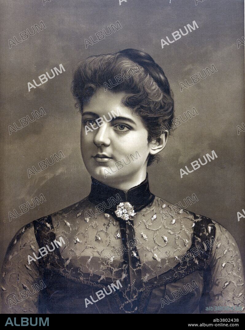 Frances Clara Folsom Cleveland Preston (July 21, 1864 - October 29, 1947) was the wife of U.S. President Grover Cleveland and the 23rd and 25th First Lady of the United States from 1886 to 1889 and again from 1893 to 1897. Frances Folsom, age 21, married President Grover Cleveland, age 49, on June 2, 1886, at the White House, the only President to have been married in the Executive Mansion. The new First Lady was the subject of intense media interest. She took over the duties of being White House hostess, and her charm won her popularity. She held two receptions a week - one on Saturday afternoons, when women with jobs were free to come. Upon leaving the White House at the end of her husband's first term, Cleveland is reported to have told the staff to take care of the building since the Clevelands would be returning in four years. She proved correct, becoming the only First Lady to preside at two nonconsecutive administrations. The Clevelands had three daughters and two sons. After her husband's death in 1908, Frances remained in Princeton, New Jersey. In 1913, at the age of 49, she married Thomas J. Preston, Jr., a professor of archeology. She was the first presidential widow to remarry. During the Great Depression of the 1930s, she led the Needlework Guild of America in its clothing drive for the poor. She died in 1947 at the age of 83.