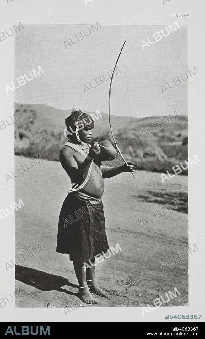 DUDLEY KIDD. A Zulu woman woman playing the igubu. The Essential Kafir ... With one hundred full-page illustrations by the author. London : Adam & Charles Black, 1904. Source: 10096.h.20 plate 84.