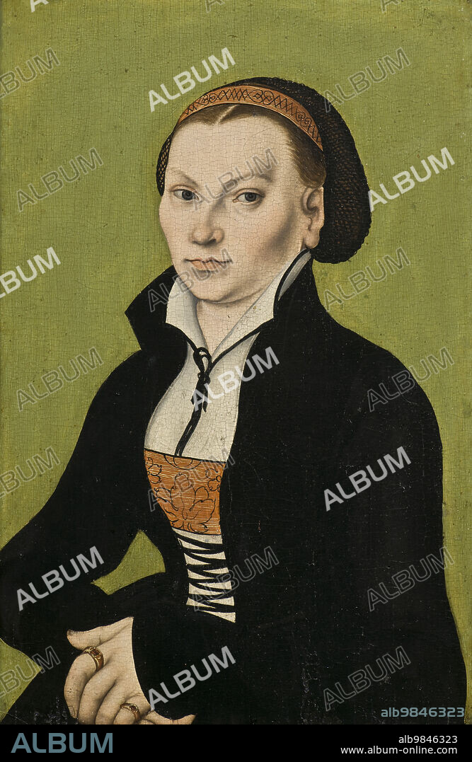 LUCAS CRANACH THE ELDER. Catharina von Bora, wife of Martin Luther, c16th century.