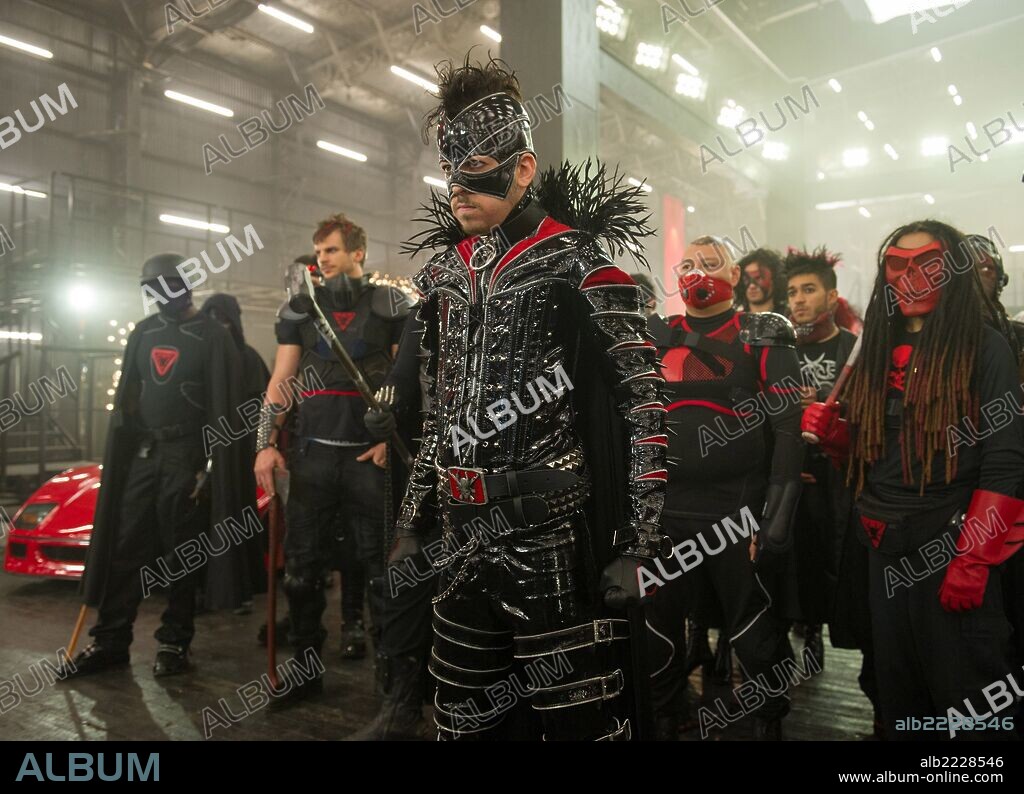 CHRISTOPHER MINTZ-PLASSE in KICK-ASS 2, 2013, directed by JEFF WADLOW. Copyright MARV FILMS/PLAN B ENTERTAINMENT.
