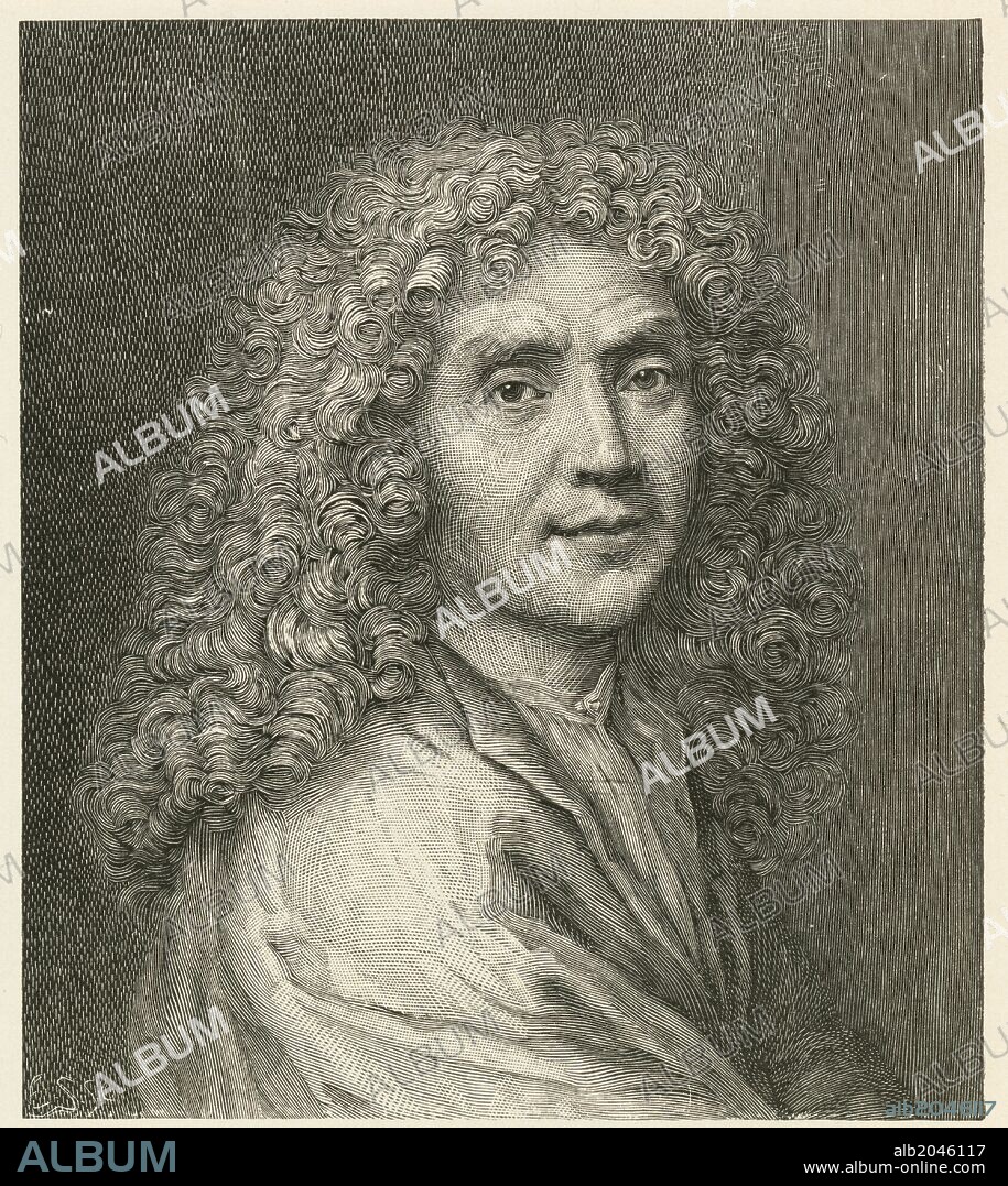 Moliere - engraving Jean-Baptiste Poquelin, known by his stage name Moliere, baptised 15 January 1622 - 17 February 1673) was a French playwright and actor who is considered to be one of the greatest masters of comedy in Western literature.
