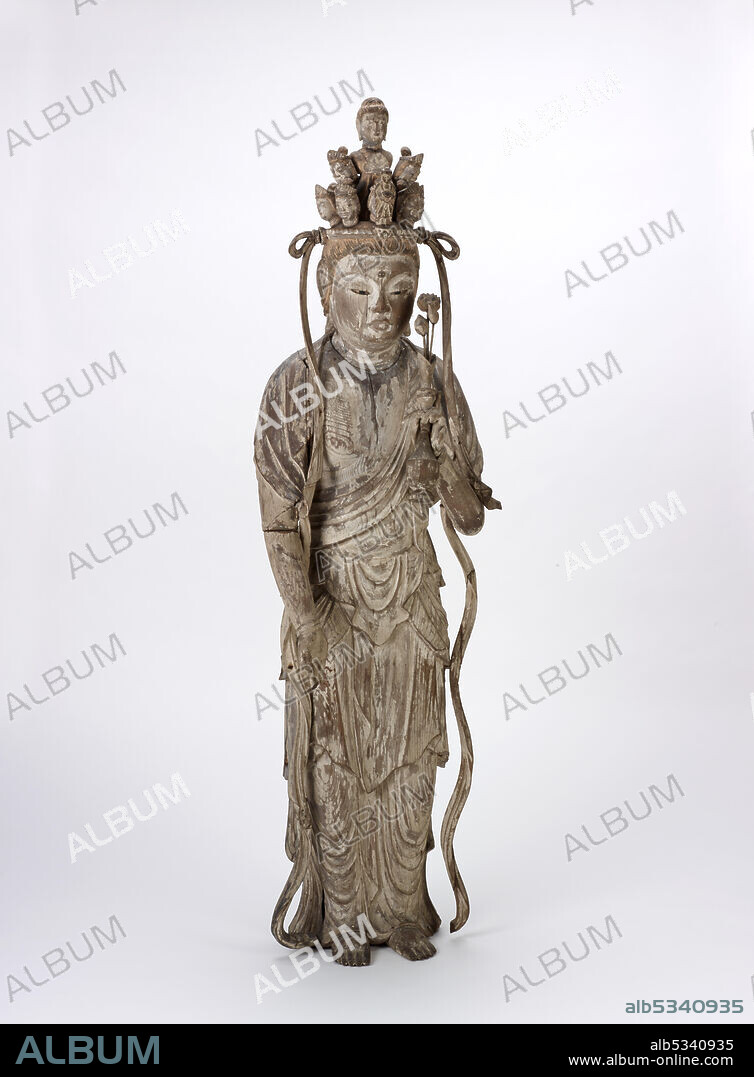 Eleven-headed Bodhisattva Avalokiteshvara (Juichimen Kannon), Kamakura period, 1185-1333.