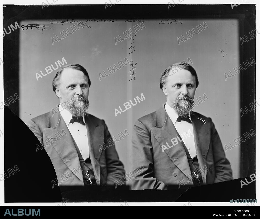 Horatio C. Burchard of Illinois, 1865-1880. Burchard, Hon. Horatio C. of Ill., between 1865 and 1880.[Politician and lawyer: director of the US Mint; created the Consumer Price Index].