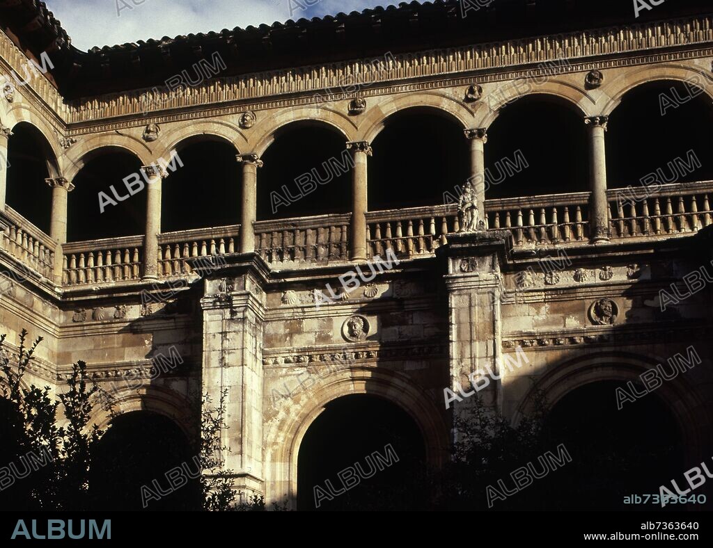 JUAN DE BADAJOZ-EL VIEJO-(?-1522). CLAUSTRO DEL CONVENTO DE SAN MARCOS DE LEON - SIGLO XVI-XVII.