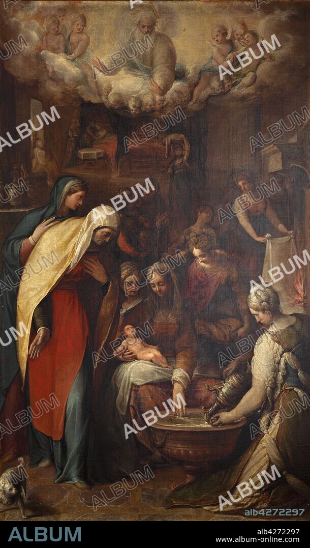 GIOVANNI DE VECCHI. The Nativity of the Blessed Virgin Mary.