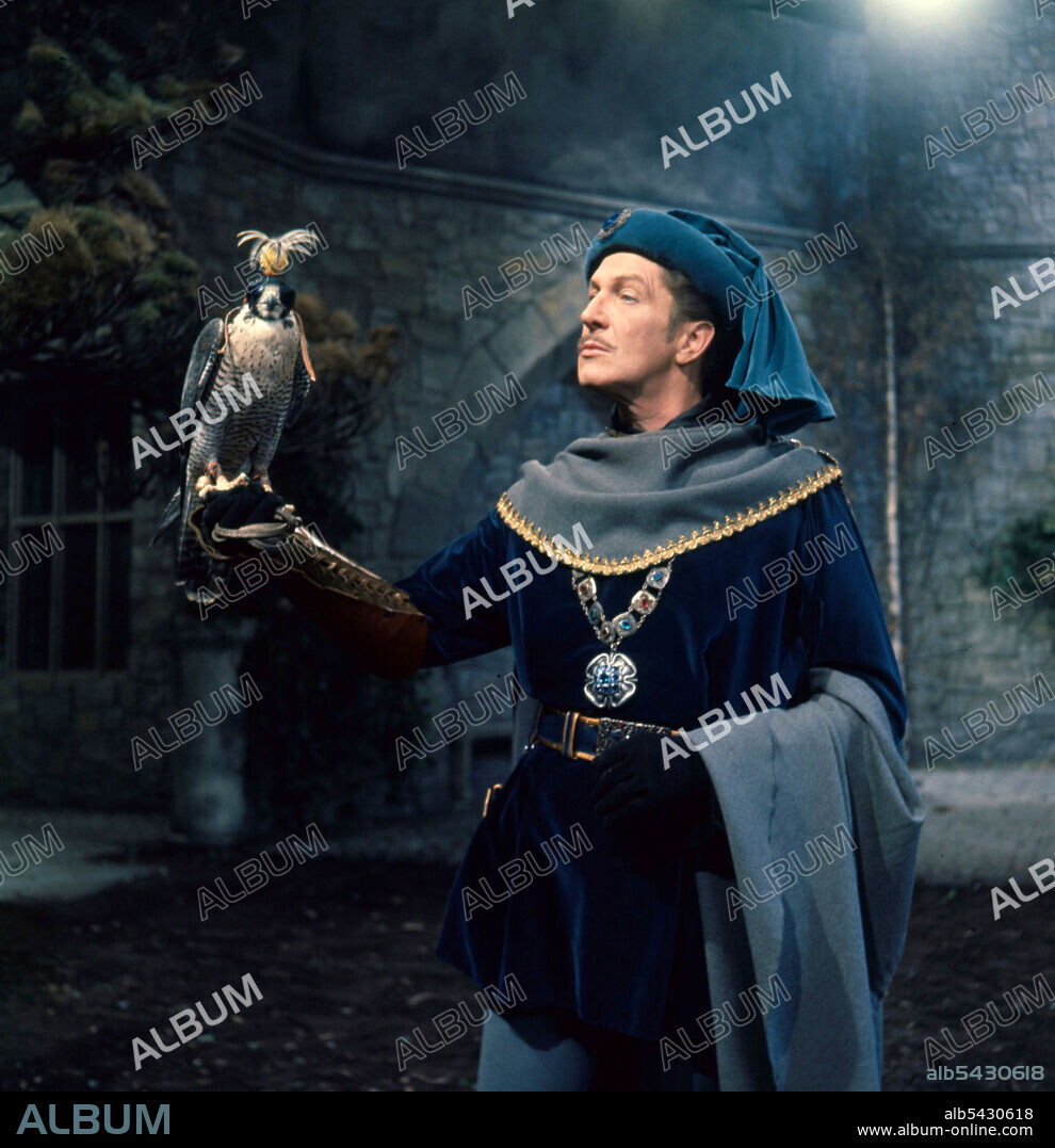 VINCENT PRICE en LA MASCARA DE LA MUERTE ROJA, 1964 (THE MASQUE OF THE RED DEATH), dirigida por ROGER CORMAN. Copyright A.I.P.