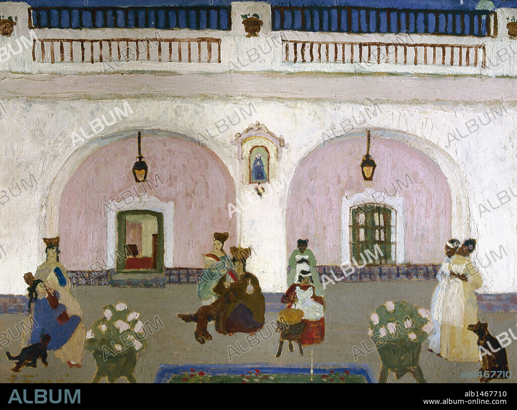 Pedro Figari (1861-1938). Uruguayan painter and politician. Quince jelly. National Museum of Fine Arts. Montevideo. Uruguay.