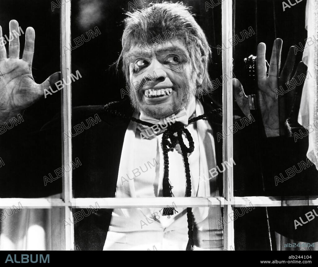 FREDRIC MARCH in DR. JEKYLL AND MR. HYDE, 1931, directed by ROUBEN MAMOULIAN. Copyright PARAMOUNT PICTURES.