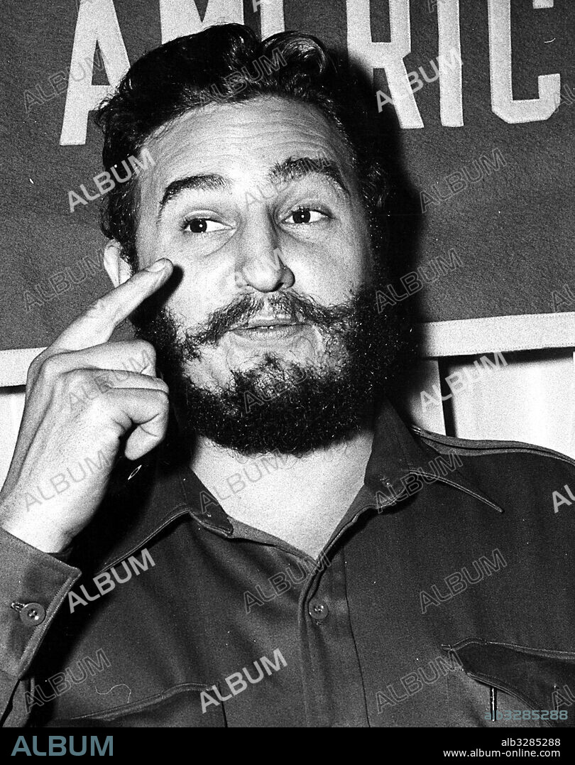 FIDEL ALEJANDRO CASTRO RUZ (August 13, 1926 - November 25, 2016), commonly known as Fidel Castro, was a Cuban politician and revolutionary who governed the Republic of Cuba as Prime Minister from 1959 to 1976 and then as President from 1976 to 2008. Castro was a controversial and divisive world figure. FILE PICTURE: FIDEL CASTRO. 1960's. 01/08/2006