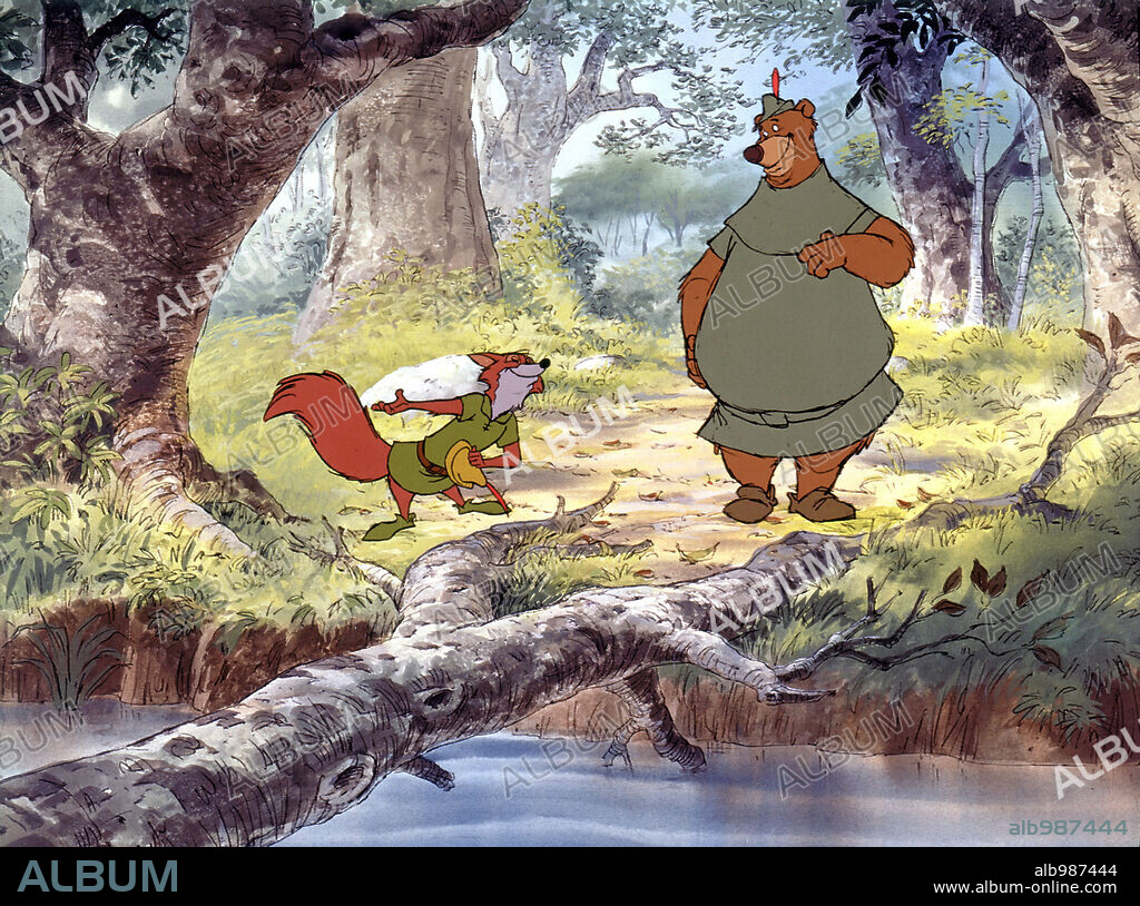 ROBIN HOOD, 1973, dirigida por WOLFGANG REITHERMAN. Copyright WALT DISNEY PRODUCTIONS.