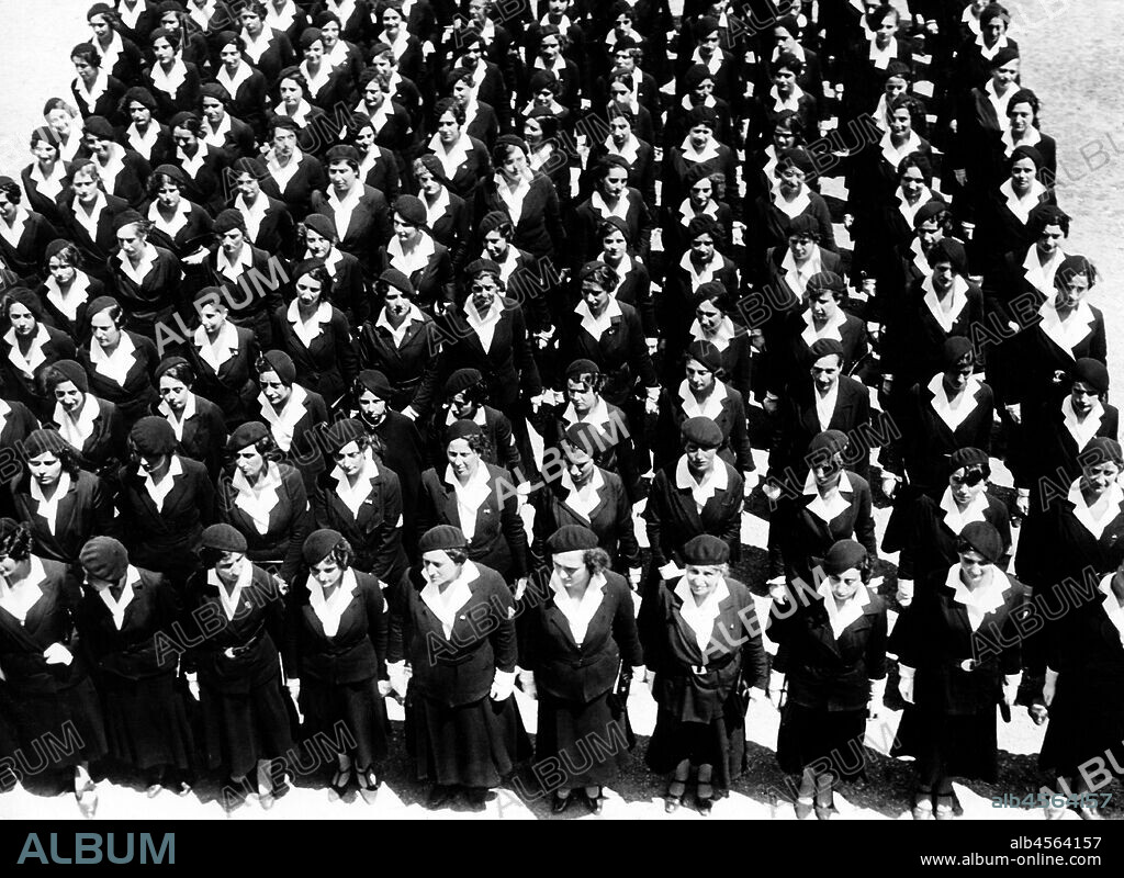 Teachers of opera nazionale balilla. Italyn fascist youth organization. 1926-37.