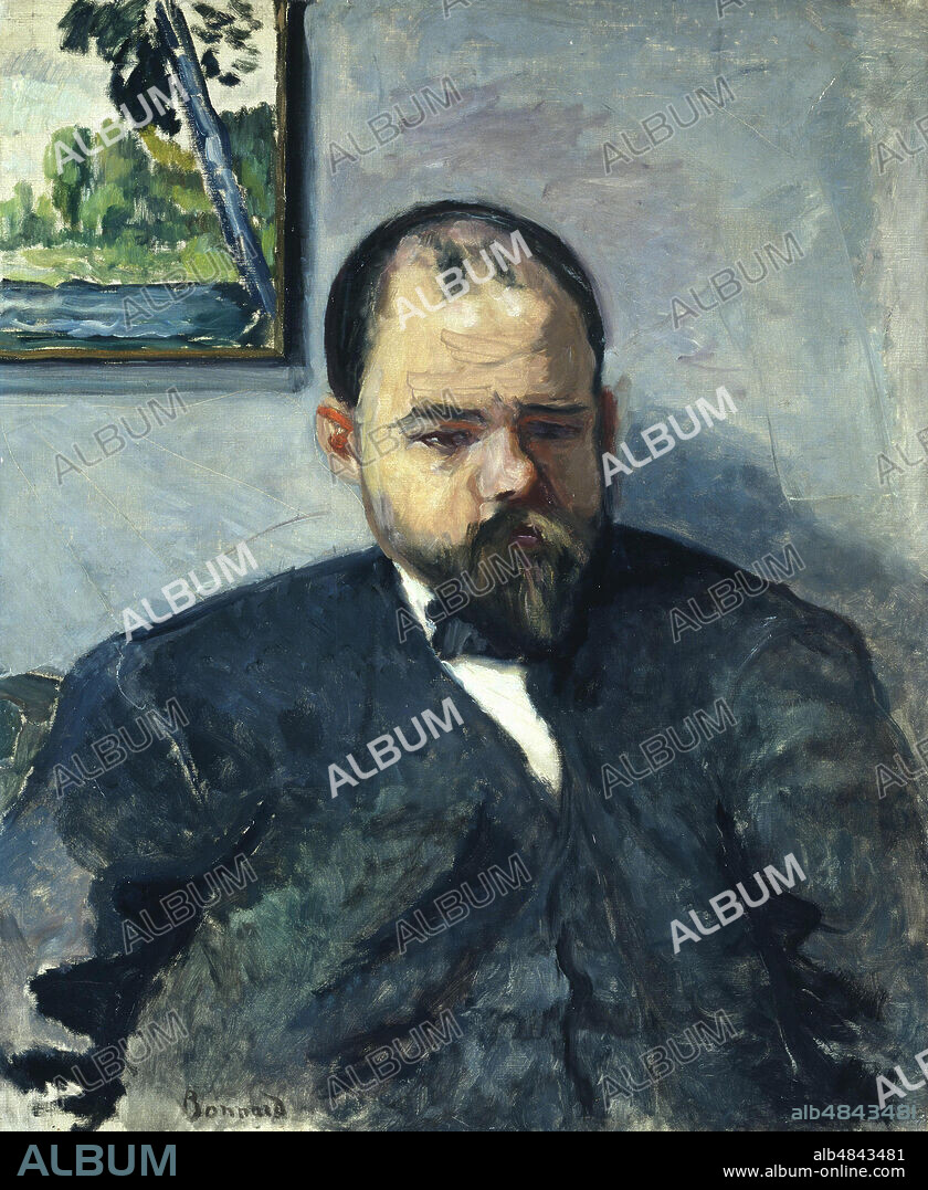 PIERRE BONNARD. Portrait of Ambroise Vollard (1865-1939).