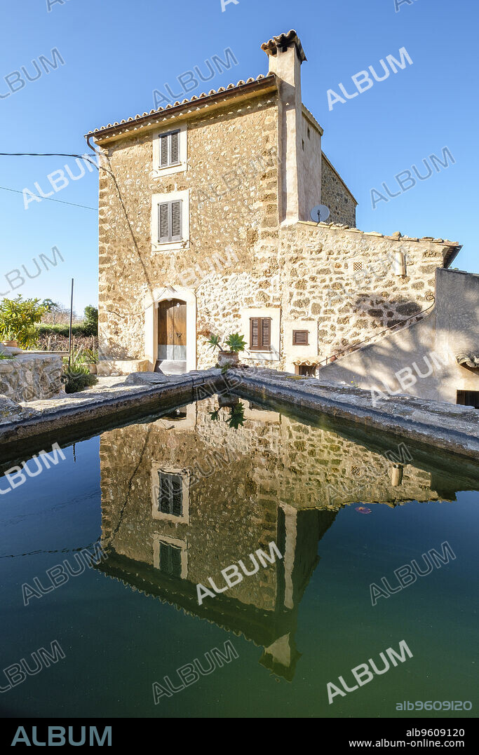 torre de S`Hort d`en Xeu, Estellencs, Serra de Tramuntana, Mallorca, balearic islands, Spain.
