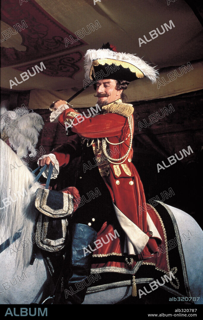 JOHN NEVILLE en LAS AVENTURAS DEL BARÓN MUNCHAUSEN, 1988 (THE ADVENTURES OF BARON MUNCHAUSEN), dirigida por TERRY GILLIAM. Copyright COLUMBIA PICTURES.