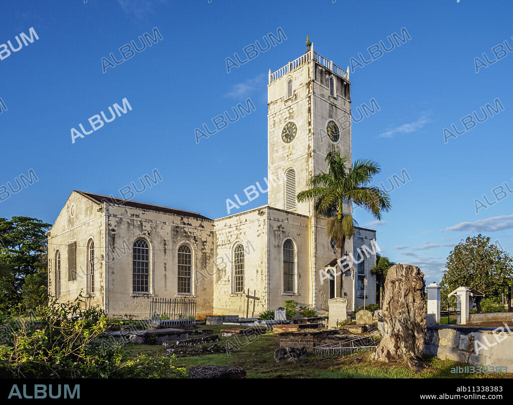 St. Peter's Anglican Church, Falmouth, Trelawny Parish, Jamaica, West Indies, Caribbean, Central America.