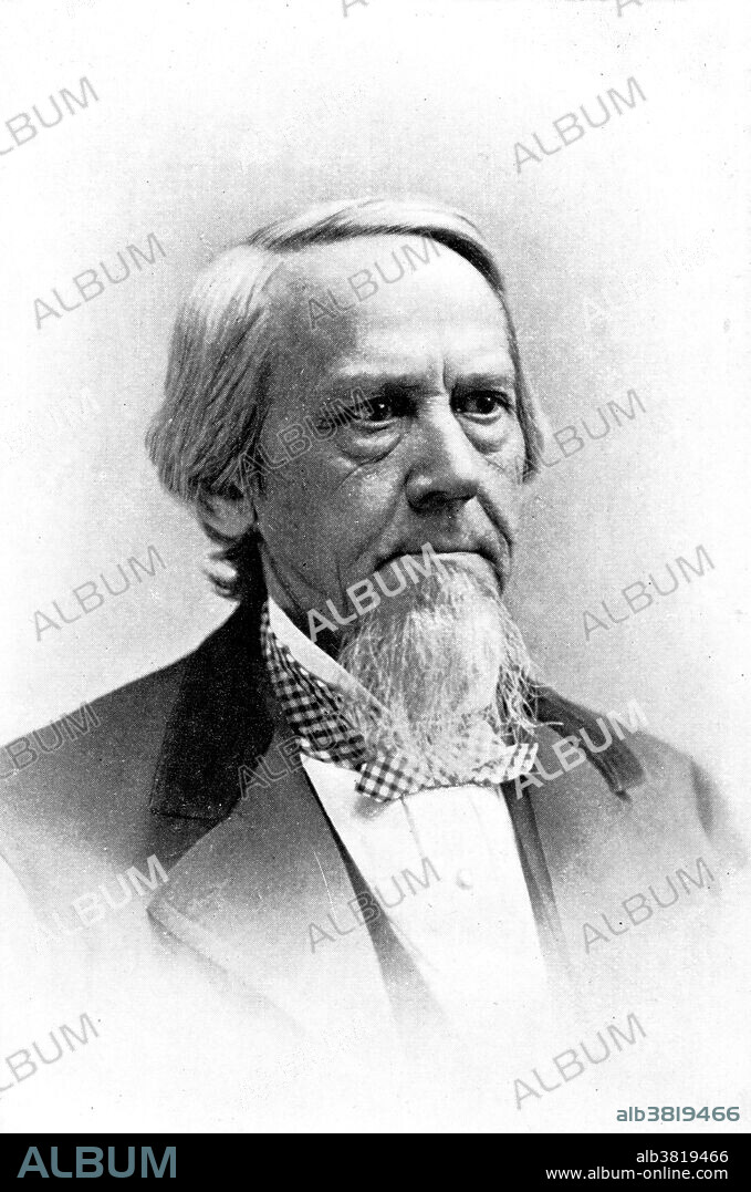 Elias Loomis (August 7, 1811 - August 15, 1889) was an American mathematician and meteorologist. From 1844 to 1860 he held the professorship of natural philosophy and mathematics in the University of the City of New York, and in the latter year became professor of natural philosophy in Yale. He published many papers in the American Journal of Science and authored textbooks on mathematics, including Analytical Geometry and of the Differential and Integral Calculus, published in 1835. His research interests, and contributions to science, were more meteorological.  In February 1842, he investigated the paths of two large storms moving across the eastern half of the United States. By tracking the storms over a wide area for several days, he was able to accurately chart the storms' courses and show their meteorological changes. In two series of sequential maps he drew lines of equal deviations in barometric pressure and equal oscillations in temperature, and assigned colors to areas of clear sky, clouds, rain, snow, and even fog. In addition, he used arrows of varying length to indicate wind direction and intensity. His  proposal for a system of observers across the United States and for daily weather maps was realized in the creation by Congress of the Weather Bureau of the United States Signal Service in 1870. This became the National Weather Service we know today. He died in 1889 at the age of 78.