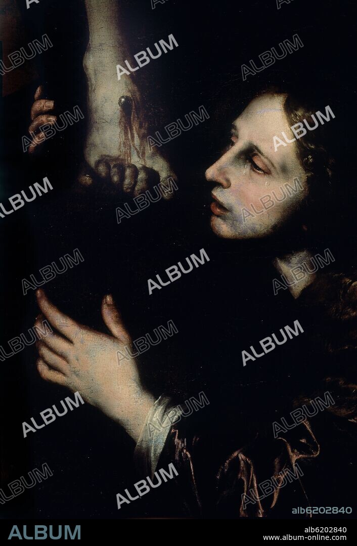 JUSEPE DE RIBERA. CRUCIFIXION-DET DE LA MAGDALENA-Nº CONJUNTO 83020-.