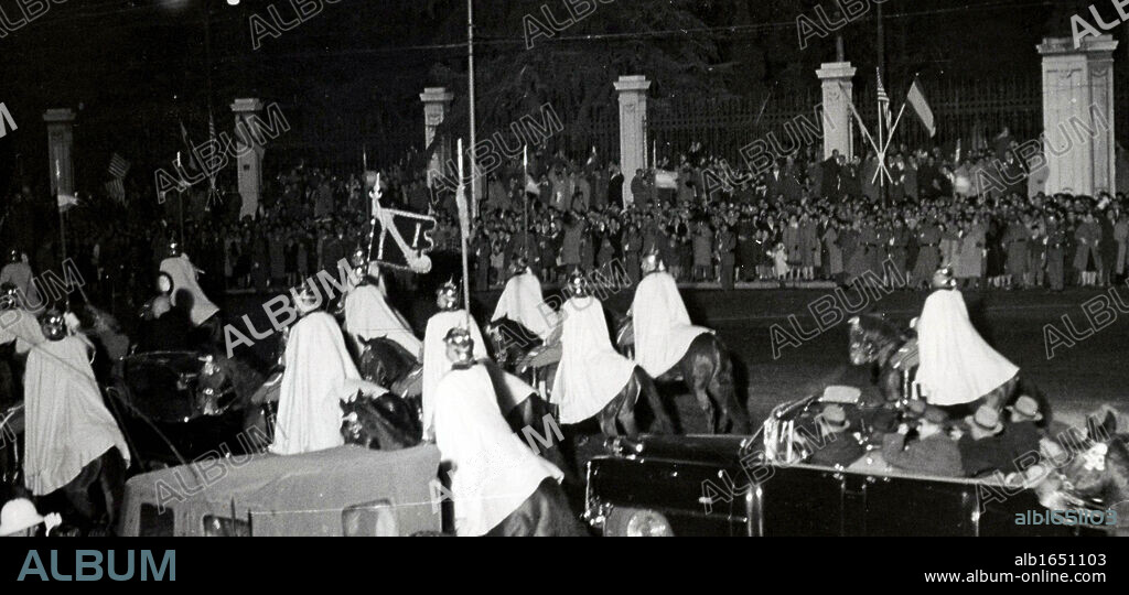 1959 Visit by President Eisenhower to Spain.