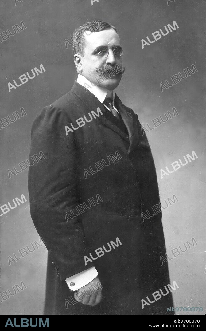 1910. Don José Canalejas, Minister of Development.