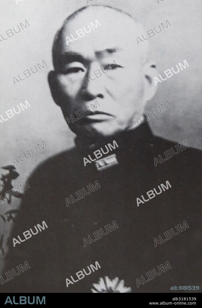 Vice Admiral Takeo Kurita. He commanded a Japanese squadron during the Battle of Leyte.
