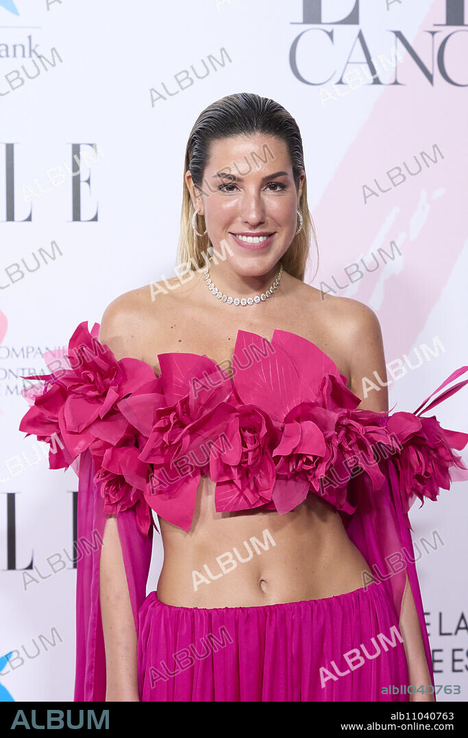 Carla Hinojosa attends Elle Magazine 'Cancer Ball' Charity Dinner at Royal Theatre on October 20, 2022 in Madrid, Spain.