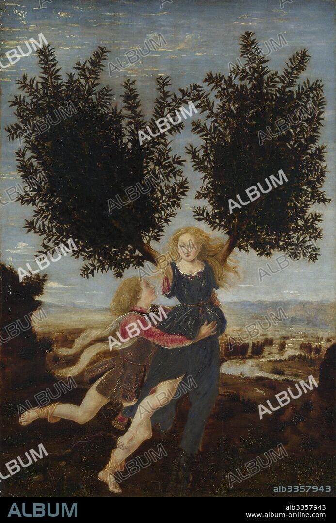 ANTONIO POLLAIUOLO. Apollo and Daphne.