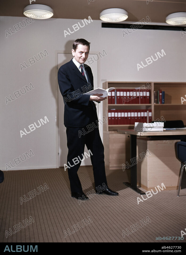Olof Palme (1927-1986) Swedish prime minister from 1969, 1971.
