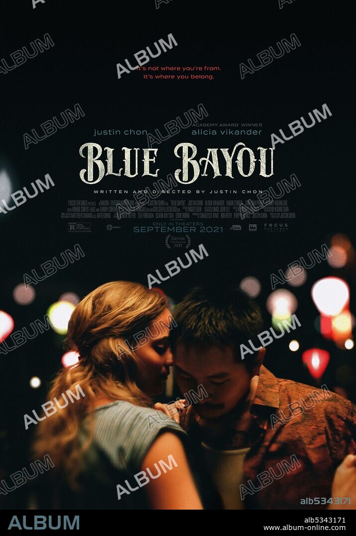 Poster of BLUE BAYOU, 2021, directed by JUSTIN CHON. Copyright MACRO / Aurum Producciones.