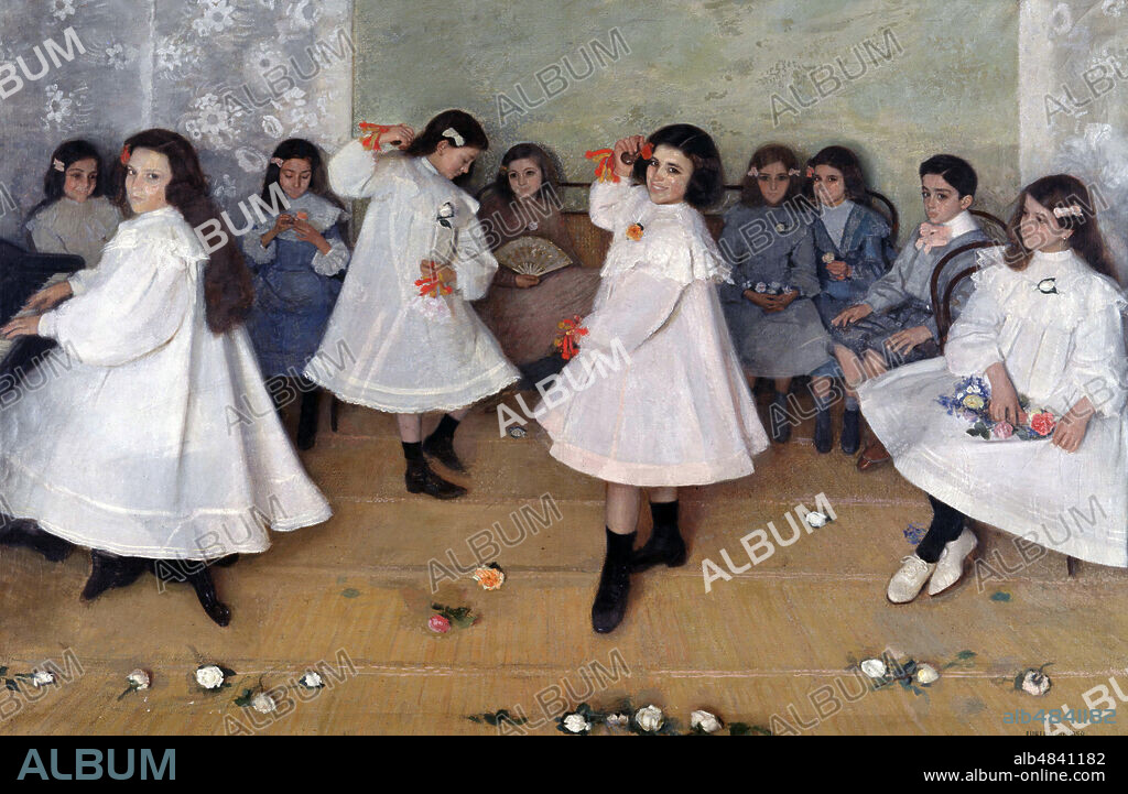 HERMOSO, EUGENIO. PINTOR ESPAÑOL. FREGENAL DE LA SIERRA 1884-1963. FIESTA INFANTIL. AÑO 1905. MUSEO DE BADAJOZ. ATENCION: AUTOR CONTEMPORANEO SUJETO A COPYRIGHT ©. EL CLIENTE FINAL ES RESPONSABLE DE LA GESTION DE LOS DERECHOS DE AUTOR CON LAS SOCIEDADES EXISTENTES DE GESTION DE DERECHOS O DIRECTAMENTE CON LOS ORGANISMOS TITULARES DE LOS MISMOS.