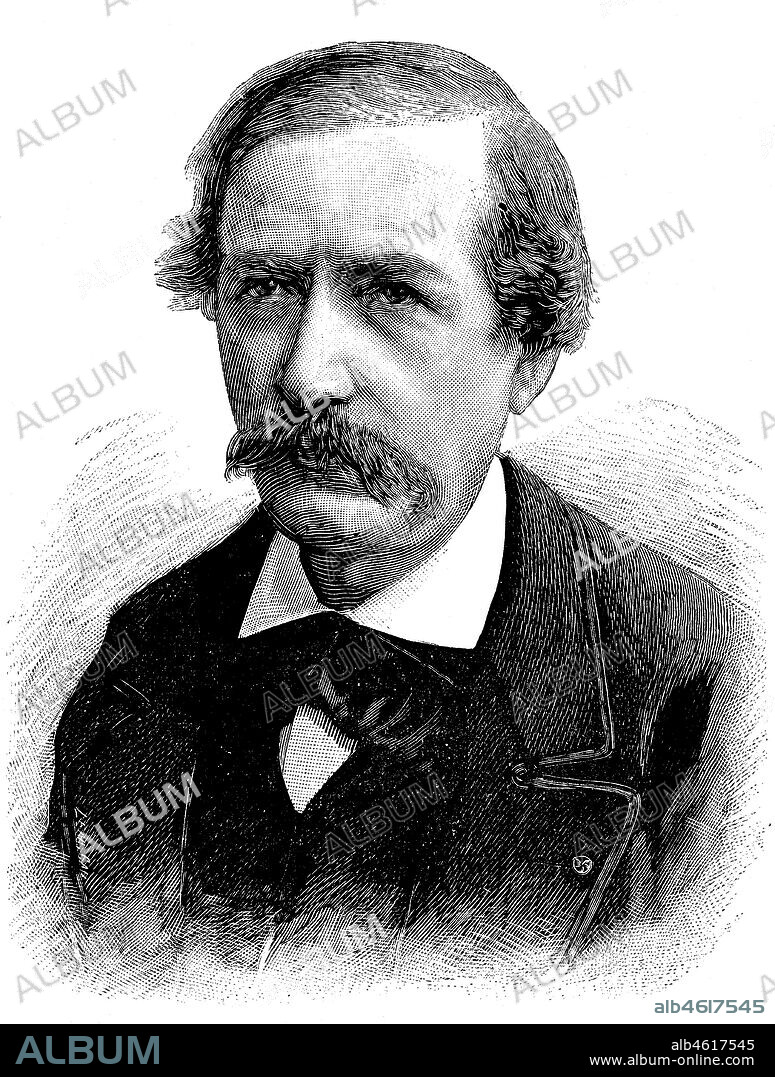 Marcellin Pierre Eugène Berthelot (1827-1907), químico y político francés. Grabado de 1892.