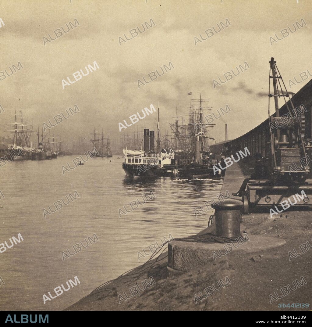 Glasgow - View on the Clyde., George Washington Wilson (Scottish, 1823 - 1893), about 1859, Albumen silver print.