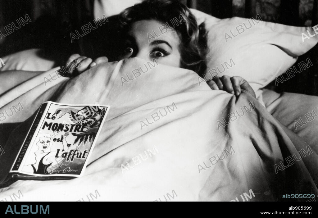 NICOLE COURCEL in LA PEAU DE L'OURS, 1957, directed by CLAUDE BOISSOL. Copyright GRAY-FILM.
