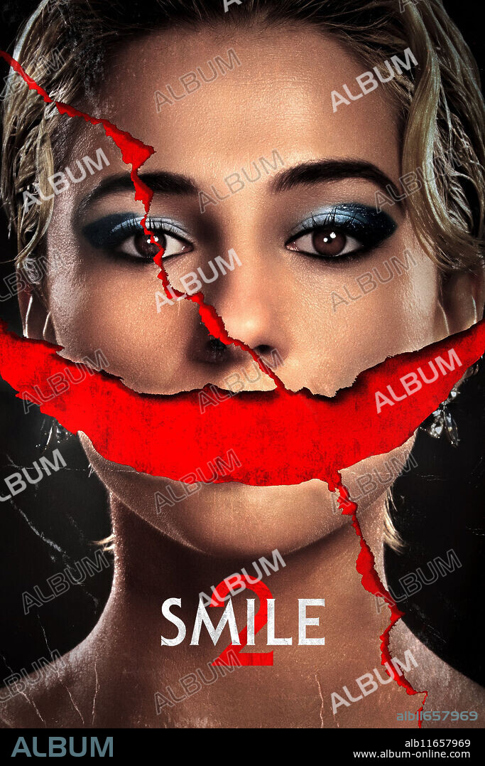 Poster de SMILE 2, 2024, dirigida por PARKER FINN. Copyright Paramount Pictures / Paramount Players.