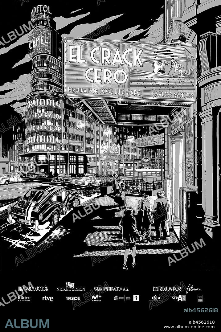Poster de EL CRACK CERO, 2019, dirigida por JOSE LUIS GARCI. Copyright NICKEL ODEON DOS, S.A.