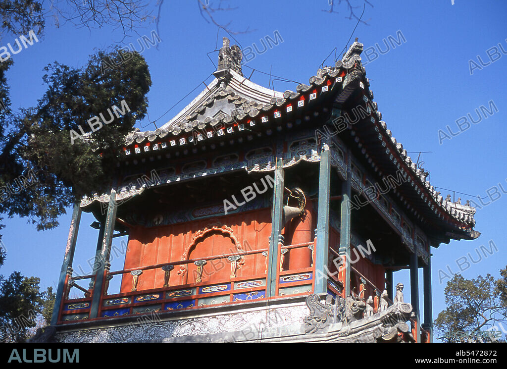 Ox Street Mosque or Cow Street Mosque (Niu Jie Qingzhensi) was first built in 966. It was destroyed in 1215 by Genghis Khan. Reconstruction of the mosque occurred during the reign of Qing Emperor Kangxi (r. 1661 - 1722). The mosque has all the usual features of mosques found elsewhere in the world minaret, prayer hall facing Mecca, Arabic inscriptions the buildings themselves are distinctly Chinese. It remains Beijings largest and oldest mosque.