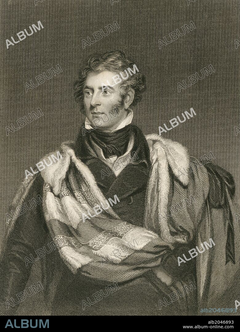 James Weddell (Ostend, 24 August 1787 - 9 September 1834) was a British sailor, navigator and seal hunter who in the early Spring of 1823 sailed to latitude of 74°15' S (a record 7, 69 degrees or 532 statute miles south of the Antarctic Circle) and into a region of the Southern Ocean that later became known as the Weddell Sea, engraving.