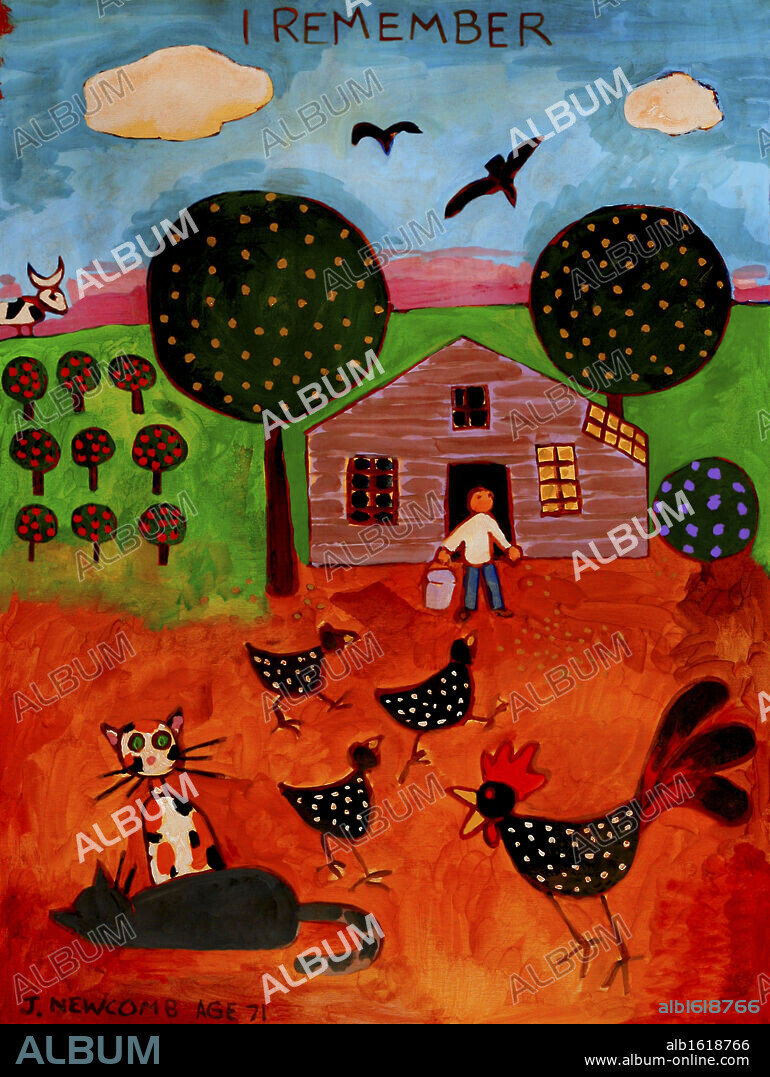 My Earliest Memories, Acrylic painting by John Newcomb.