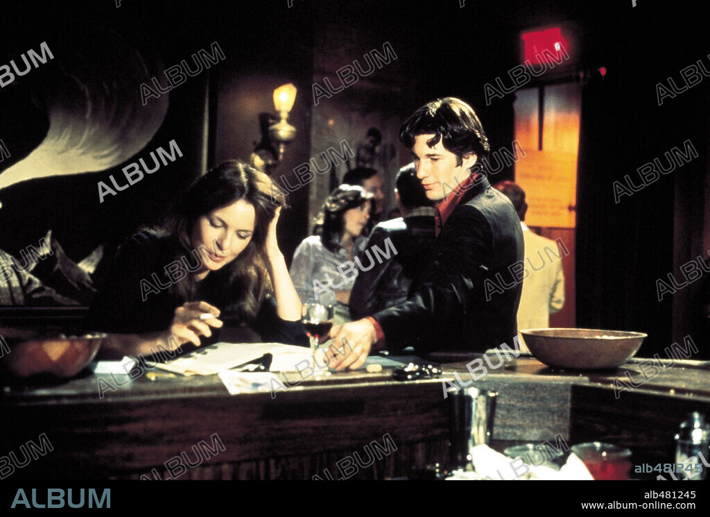 DIANE KEATON and RICHARD GERE in LOOKING FOR MR GOODBAR, 1977 (LOOKING FOR MR. GOODBAR), directed by RICHARD BROOKS. Copyright PARAMOUNT PICTURES.