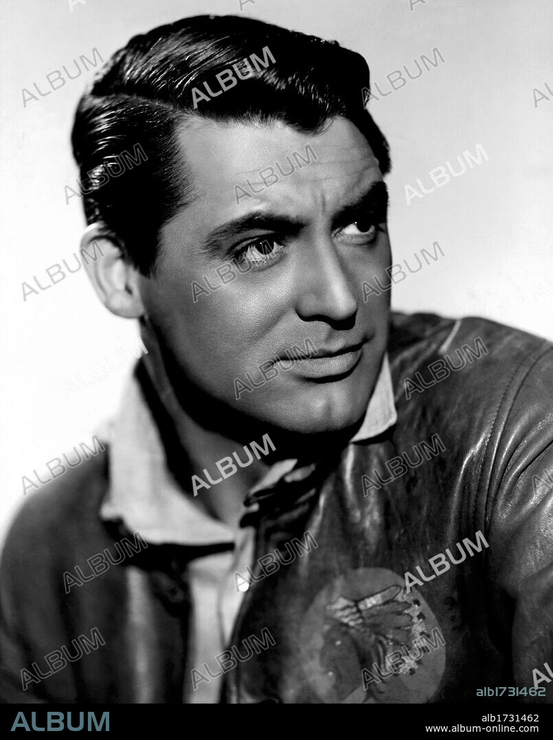 CARY GRANT in ONLY ANGELS HAVE WINGS, 1939, directed by HOWARD HAWKS. Copyright COLUMBIA PICTURES.
