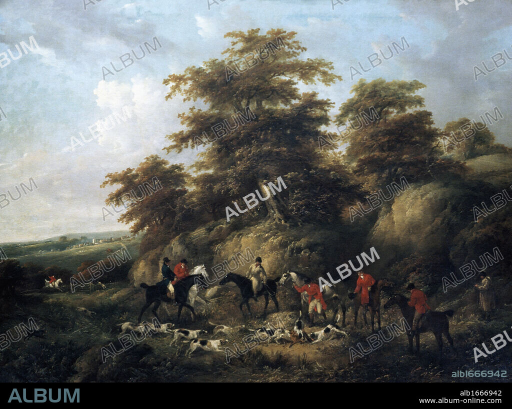 The End of the Hunt  C. 1794  George Morland (1762/3-1804 British)  National Gallery of Art, Washington D.C.