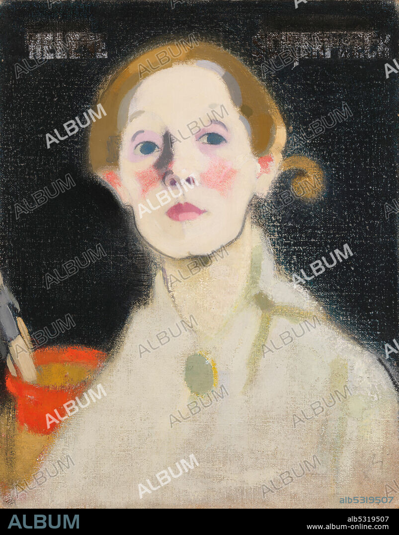 HELENE SCHJERFBECK. Self-Portrait.