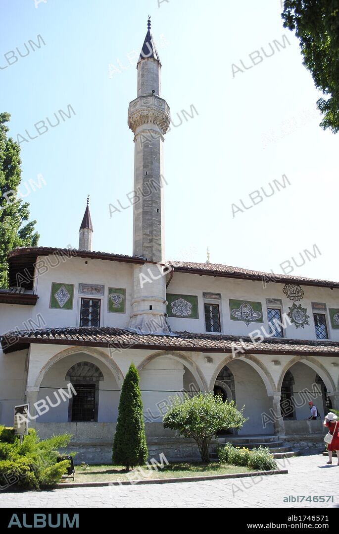 Ukraine. Autonomous Republic of Crimea. Bakhchisaray. Khan's Palace. Big Khan Mosque. Built by Sahib I Giray. 16th century. Exterior.