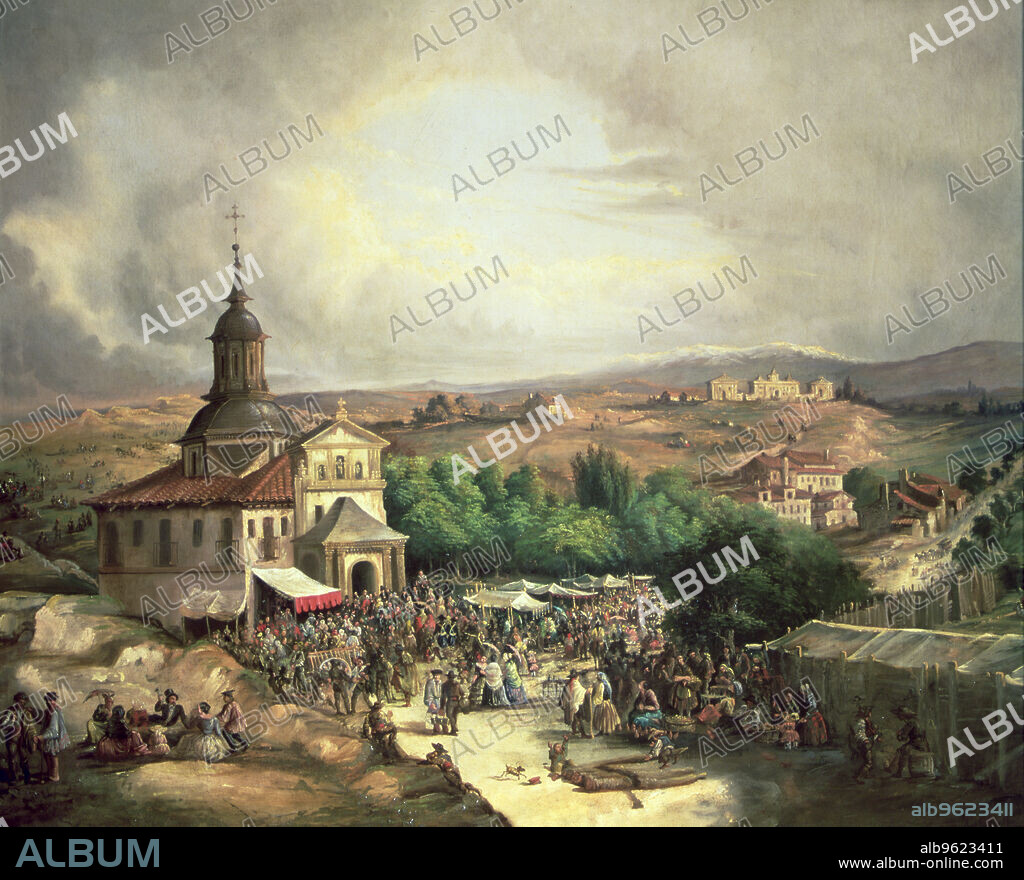 Pilgrimage to the hermitage of San Isidro in Madrid.