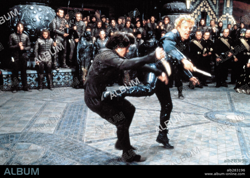 KYLE MacLACHLAN et sting dans DUNE, 1984, réalisé par DAVID LYNCH. Copyright UNIVERSAL PICTURES.
