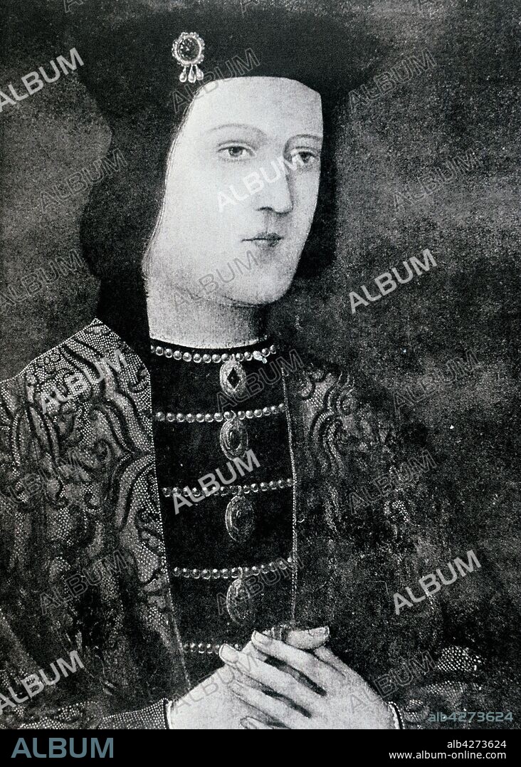 EDUARDO IV DE INGLATERRA REY DE INGLATERRA . 1442 - 1483.