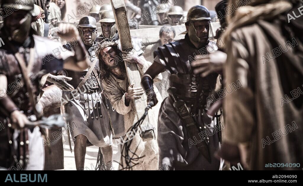 DIOGO MORGADO in THE BIBLE, 2013, directed by TONY MITCHELL. Copyright HISTORY CHANNEL.