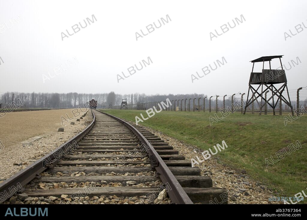 Auschwitz ll Birkenau Concentration Camp, UNESCO World Heritage Site, Brzezinka, Poland, Europe.