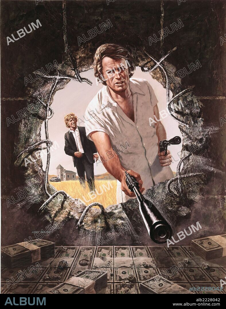 Poster de UN BOTÍN DE 500.000 DÓLARES, 1974 (THUNDERBOLT AND LIGHTFOOT), dirigida por MICHAEL CIMINO. Copyright UNITED ARTISTS.
